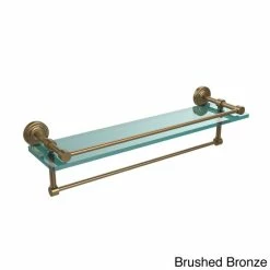 Budget ๐ Allied Brass 22-inch Gallery Glass Shelf With Towel Bar - 5"H X 22"L X 5"D Satin Chrome โญ 16 Budget ๐ Allied Brass 22-inch Gallery Glass Shelf With Towel Bar - 5"H X 22"L X 5"D Satin Chrome โญ -Allied Brass Sales unnamed file 4110