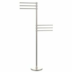 New 😀 Allied Brass Towel Stand With 12-inch Arms ✔️
