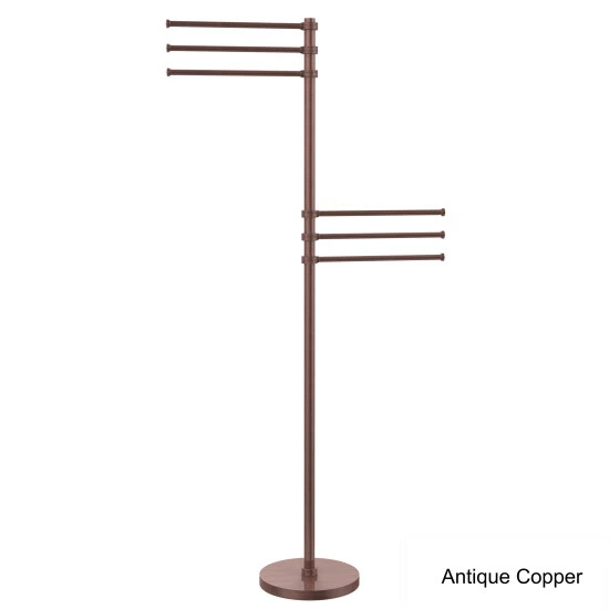 New 😀 Allied Brass Towel Stand With 12-inch Arms ✔️ 7 New 😀 Allied Brass Towel Stand With 12-inch Arms ✔️ - Image 5