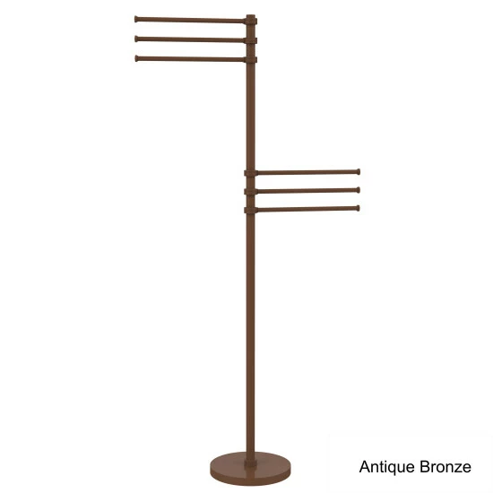 New 😀 Allied Brass Towel Stand With 12-inch Arms ✔️ 10 New 😀 Allied Brass Towel Stand With 12-inch Arms ✔️ - Image 8