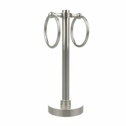 Cheap ✔️ Allied Brass Vanity Top 2-towel Ring Guest Towel Holder With Dotted Accents 🎁