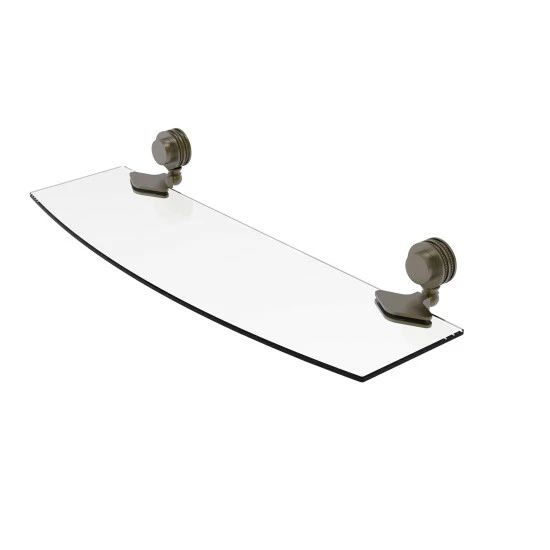 New 🛒 Allied Brass Venus Collection 18 Inch Glass Shelf With Dotted Accents 🤩 3 New 🛒 Allied Brass Venus Collection 18 Inch Glass Shelf With Dotted Accents 🤩