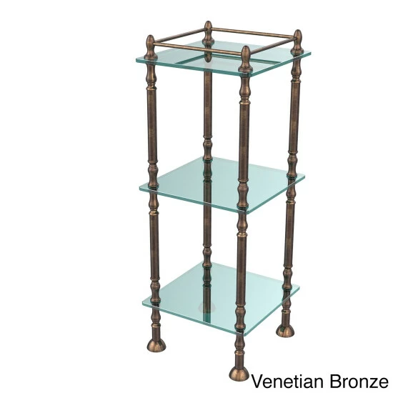 Buy 🔥 Allied Brass Three-tier Etagere 😍 4 Buy 🔥 Allied Brass Three-tier Etagere 😍 - Image 2