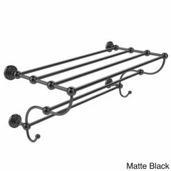 Brand new 👏 Allied Brass Dottingham Collection 24-inch Train Rack Towel Shelf Antique Copper 🎁 -Allied Brass Sales unnamed file 4344