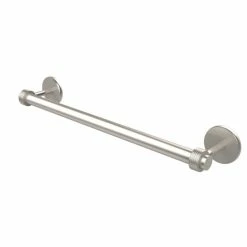 Cheapest 🌟 Allied Brass Satellite Orbit Two Collection 24-inch Towel Bar With Groovy Detail Polished Chrome 🎉
