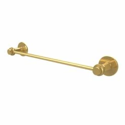 Promo 👍 Allied Brass Mercury Collection Brass 36-inch Towel Bar With Twist Accent 💯
