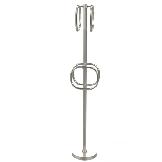 Brand new 🥰 Allied Brass Towel Stand With Integrated Towel Rings 🌟 3 Brand new 🥰 Allied Brass Towel Stand With Integrated Towel Rings 🌟