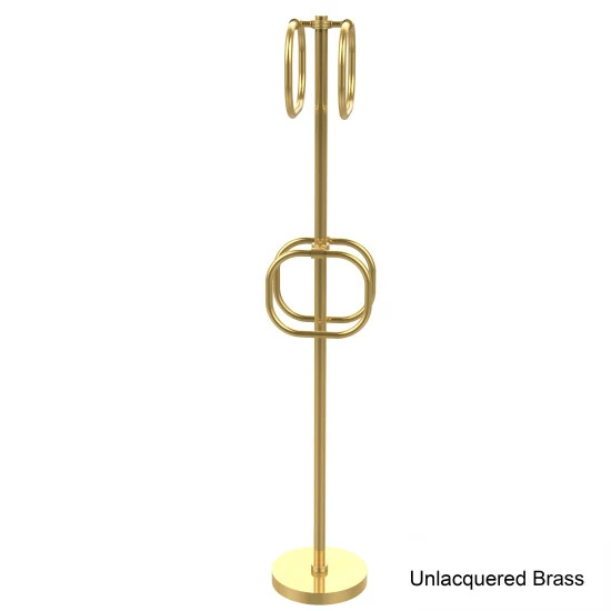 Brand new 🥰 Allied Brass Towel Stand With Integrated Towel Rings 🌟 5 Brand new 🥰 Allied Brass Towel Stand With Integrated Towel Rings 🌟 - Image 3