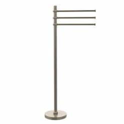 Cheapest 🛒 Allied Brass Towel Stand With 3 Pivoting Arms - 39"H 🎉
