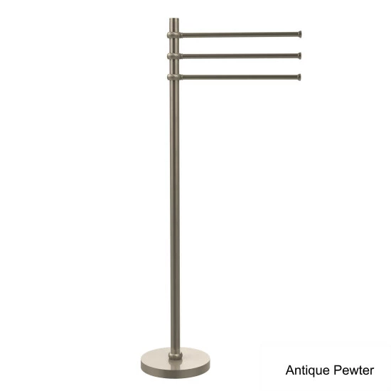 Cheapest 🛒 Allied Brass Towel Stand With 3 Pivoting Arms - 39"H 🎉 4 Cheapest 🛒 Allied Brass Towel Stand With 3 Pivoting Arms - 39"H 🎉 - Image 2