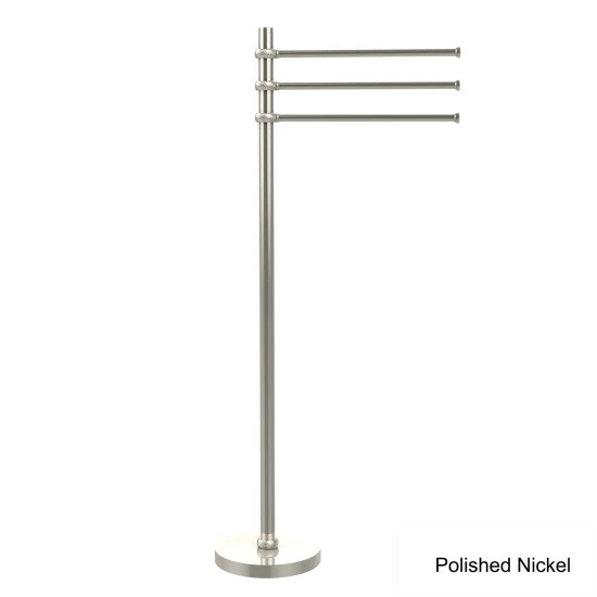 Cheapest 🛒 Allied Brass Towel Stand With 3 Pivoting Arms - 39"H 🎉 6 Cheapest 🛒 Allied Brass Towel Stand With 3 Pivoting Arms - 39"H 🎉 - Image 4