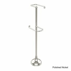 Promo 🥰 Allied Brass Free-standing 2-roll Toilet Tissue Stand 🛒 -Allied Brass Sales unnamed file 455