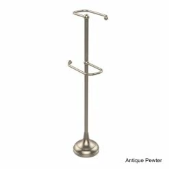 Promo 🥰 Allied Brass Free-standing 2-roll Toilet Tissue Stand 🛒 -Allied Brass Sales unnamed file 456