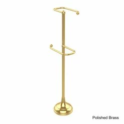 Promo 🥰 Allied Brass Free-standing 2-roll Toilet Tissue Stand 🛒 -Allied Brass Sales unnamed file 458