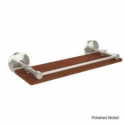 Flash Sale ✨ Allied Brass Monte Carlo Collection 16-inch IPE Ironwood Shelf With Gallery Rail 🔥 -Allied Brass Sales unnamed file 4585