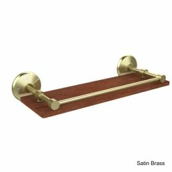 Flash Sale ✨ Allied Brass Monte Carlo Collection 16-inch IPE Ironwood Shelf With Gallery Rail 🔥 -Allied Brass Sales unnamed file 4590
