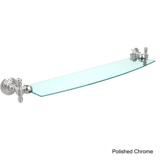 Brand new ❤️ Allied Brass Retro Wave 24-inch Glass Shelf 🥰 7 Brand new ❤️ Allied Brass Retro Wave 24-inch Glass Shelf 🥰 - Image 5