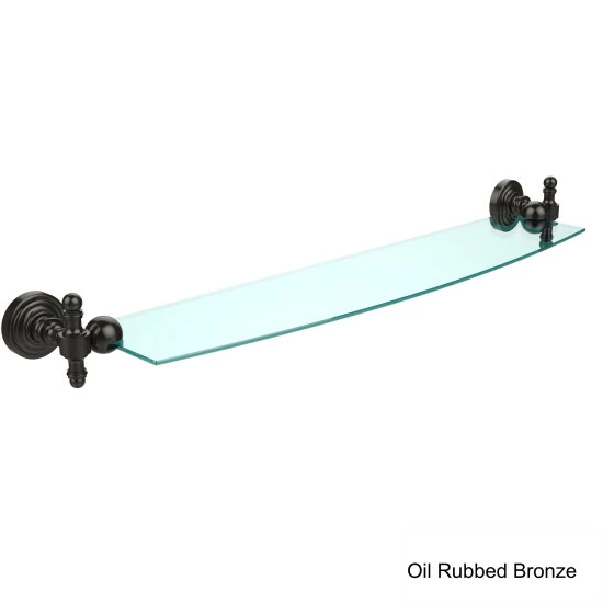Brand new ❤️ Allied Brass Retro Wave 24-inch Glass Shelf 🥰 9 Brand new ❤️ Allied Brass Retro Wave 24-inch Glass Shelf 🥰 - Image 7