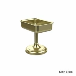 Discount 👏 Allied Brass Silvertone Brass Vanity-top Soap Dish ⭐ -Allied Brass Sales unnamed file 4763