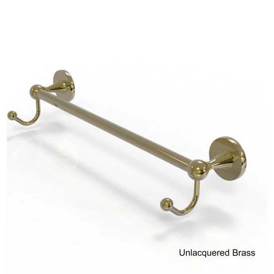 Discount ❤️ Allied Brass Shadwell Collection Brass 30-inch Towel Bar With Integrated Hooks 🛒 4 Discount ❤️ Allied Brass Shadwell Collection Brass 30-inch Towel Bar With Integrated Hooks 🛒 - Image 2
