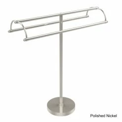 New 😉 Allied Brass Free-standing Double-armed Towel Holder 🤩 -Allied Brass Sales unnamed file 4946