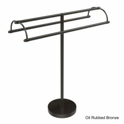 New 😉 Allied Brass Free-standing Double-armed Towel Holder 🤩 -Allied Brass Sales unnamed file 4948