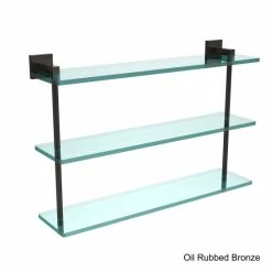 Best reviews of 🧨 Allied Brass Montero Collection 22-inch Triple Tiered Glass Shelf - 22" Polished Chrome 🔔 -Allied Brass Sales unnamed file 4998
