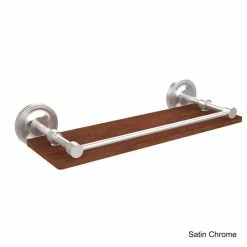 Cheap ✔️ Allied Brass Prestige Regal Collection Clear Solid IPE Ironwood 16-inch Gallery Rail Shelf 😀 -Allied Brass Sales unnamed file 5037