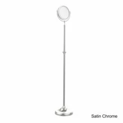 Outlet 🌟 Allied Brass Adjustable Height Floor Standing 8-inch Diameter With 5X Magnification Makeup Mirror 👏 -Allied Brass Sales unnamed file 518