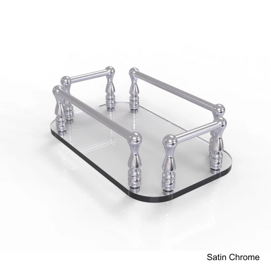 Budget 🌟 Allied Brass Vanity Top Glass Guest Towel Tray 🔥 5 Budget 🌟 Allied Brass Vanity Top Glass Guest Towel Tray 🔥 - Image 3