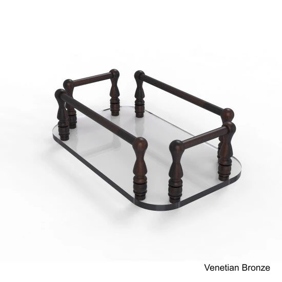 Budget 🌟 Allied Brass Vanity Top Glass Guest Towel Tray 🔥 7 Budget 🌟 Allied Brass Vanity Top Glass Guest Towel Tray 🔥 - Image 5