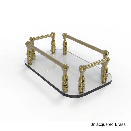 Budget 🌟 Allied Brass Vanity Top Glass Guest Towel Tray 🔥 8 Budget 🌟 Allied Brass Vanity Top Glass Guest Towel Tray 🔥 - Image 6