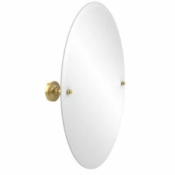 Best Sale 🔥 Allied Brass Prestige Regal Collection Beveled Edge Frameless Oval Bathroom Tilt Wall Mirror 😀 -Allied Brass Sales unnamed file 52