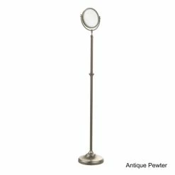 Outlet 🌟 Allied Brass Adjustable Height Floor Standing 8-inch Diameter With 5X Magnification Makeup Mirror 👏 -Allied Brass Sales unnamed file 521