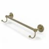Best deal 🛒 Allied Brass Shadwell Collection 36-inch Towel Bar With Integrated Hooks - 36"L Polished Brass 🎁