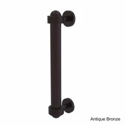 Promo 👏 Allied Brass Clear Brass 8-inch Door Pull With Groovy Accents - 1.4"W X 2.5"D X 8"L Venetian Bronze 🧨 -Allied Brass Sales unnamed file 5230