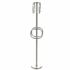 Deals 🤩 Allied Brass Towel Stand With 4 Integrated Towel Rings 🔔