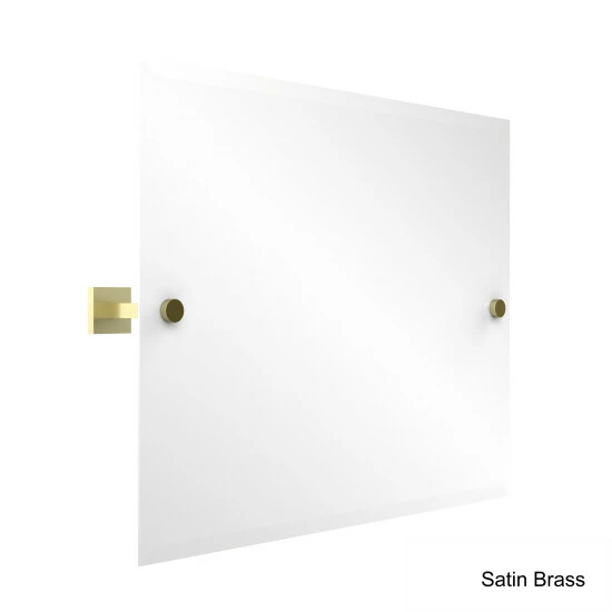 Promo 🔔 Allied Brass Alllied Brass Montero Collection Contemporary Frameless Landscape Rectangular Tilt Mirror With Beveled Edge ⭐ 7 Promo 🔔 Allied Brass Alllied Brass Montero Collection Contemporary Frameless Landscape Rectangular Tilt Mirror With Beveled Edge ⭐ - Image 5