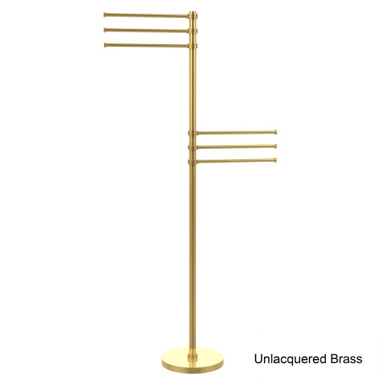 Best deal ⌛ Allied Brass Towel Stand With 6 Pivoting 12-inch Arms ⭐ 5 Best deal ⌛ Allied Brass Towel Stand With 6 Pivoting 12-inch Arms ⭐ - Image 3
