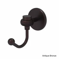 Best Pirce 🧨 Allied Brass Satellite Orbit One Robe Hook With Twisted Accents 🔥 -Allied Brass Sales unnamed file 5455