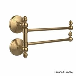 Outlet 🥰 Allied Brass Monte Carlo Collection 2 Swing Arm Towel Rail ✔️ -Allied Brass Sales unnamed file 5488