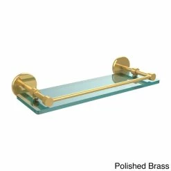 Flash Sale ✨ Allied Brass 16-inch Tempered Glass Shelf With Gallery Rail 🛒 -Allied Brass Sales unnamed file 5525
