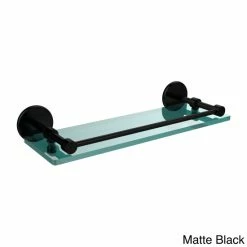 Flash Sale ✨ Allied Brass 16-inch Tempered Glass Shelf With Gallery Rail 🛒 -Allied Brass Sales unnamed file 5528