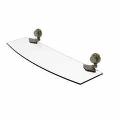 Hot Sale 🔔 Allied Brass Venus Collection 18-inch Twisted Accent Glass Shelf 🔥