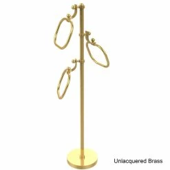 New ✨ Allied Brass Towel Stand With 9-inch Oval Towel Rings 🎁 -Allied Brass Sales unnamed file 5555