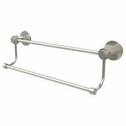 New 🧨 Allied Brass Mercury Collection 30-inch Double Dotted Accents Towel Bar 🎉
