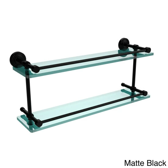 Best deal ๐งจ Allied Brass Waverly Place 22-inch Double Glass Shelf With Gallery Rail ๐ฅฐ 9 Best deal ๐งจ Allied Brass Waverly Place 22-inch Double Glass Shelf With Gallery Rail ๐ฅฐ - Image 7