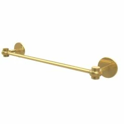 Buy 👏 Allied Brass Satellite Orbit One Collection Antique Brass 30-inch Towel Bar With Twist Accents 🤩