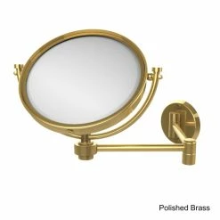 New 👏 Allied Brass 8-Inch Wall Mounted Extending Make-Up Mirror With 2X Magnification ❤️ -Allied Brass Sales unnamed file 568