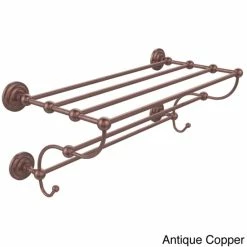 Best Sale 🧨 Allied Brass Prestige Que New Collection 24 Inch Train Rack Towel Shelf 🎉 -Allied Brass Sales unnamed file 5793
